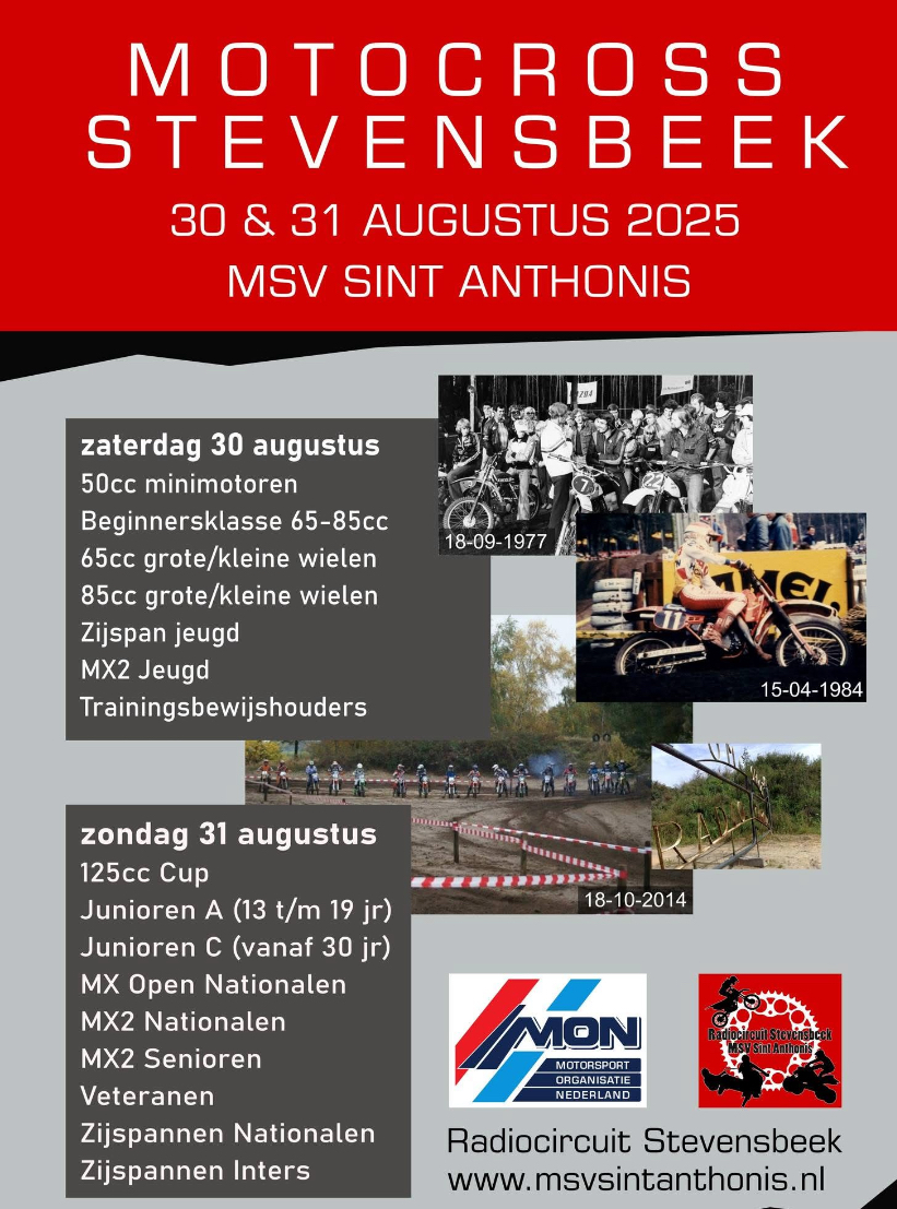 Stevensbeek MON - August 31, 2025