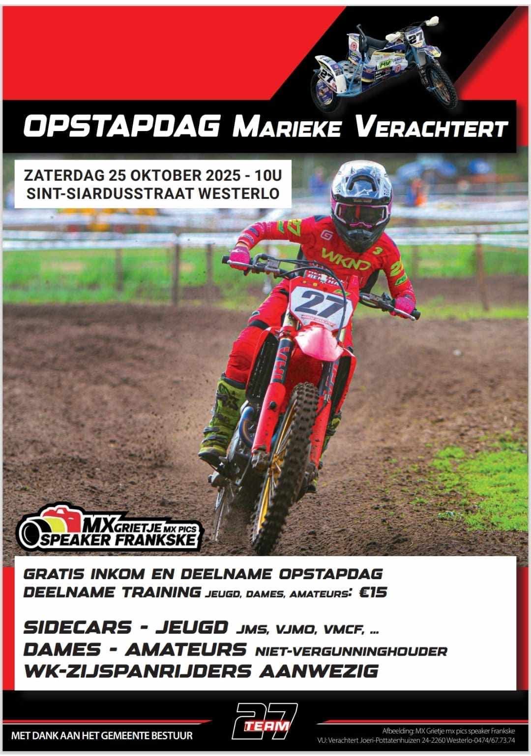 27 okt opstap marieke verachtert - October 25, 2025