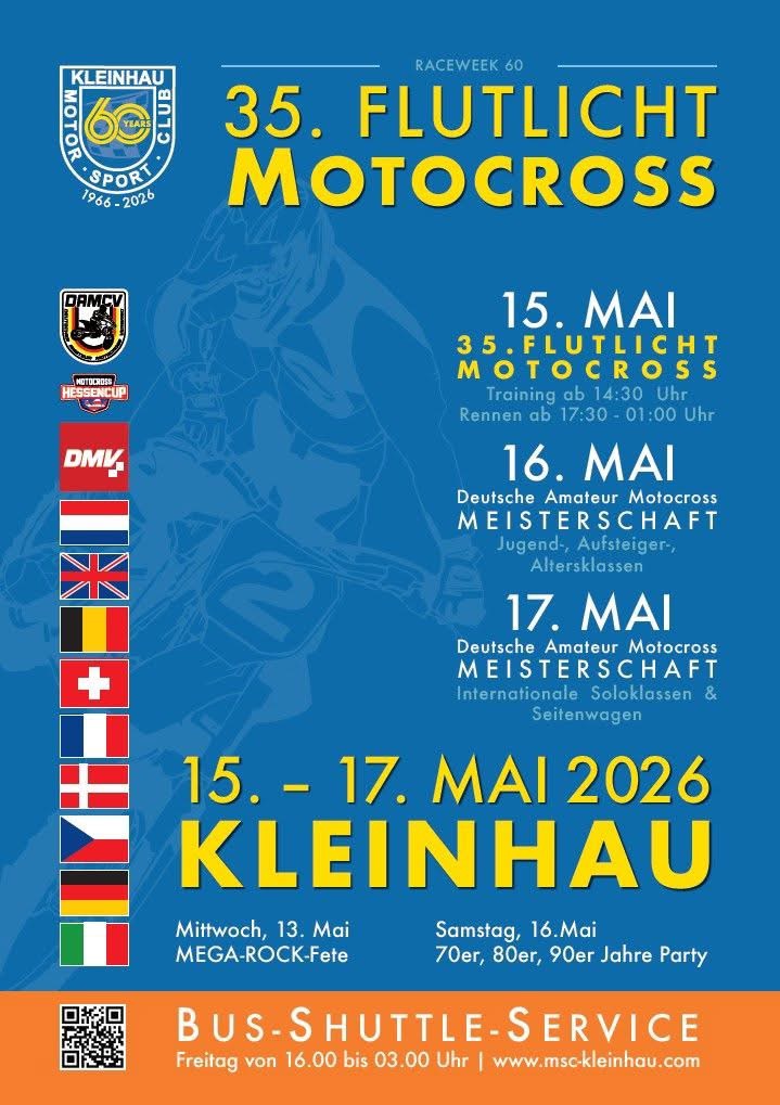 Flutlicht 17 mei - May 17, 2026