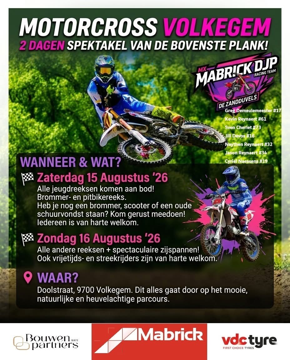 16 aug Volkegem - August 16, 2026