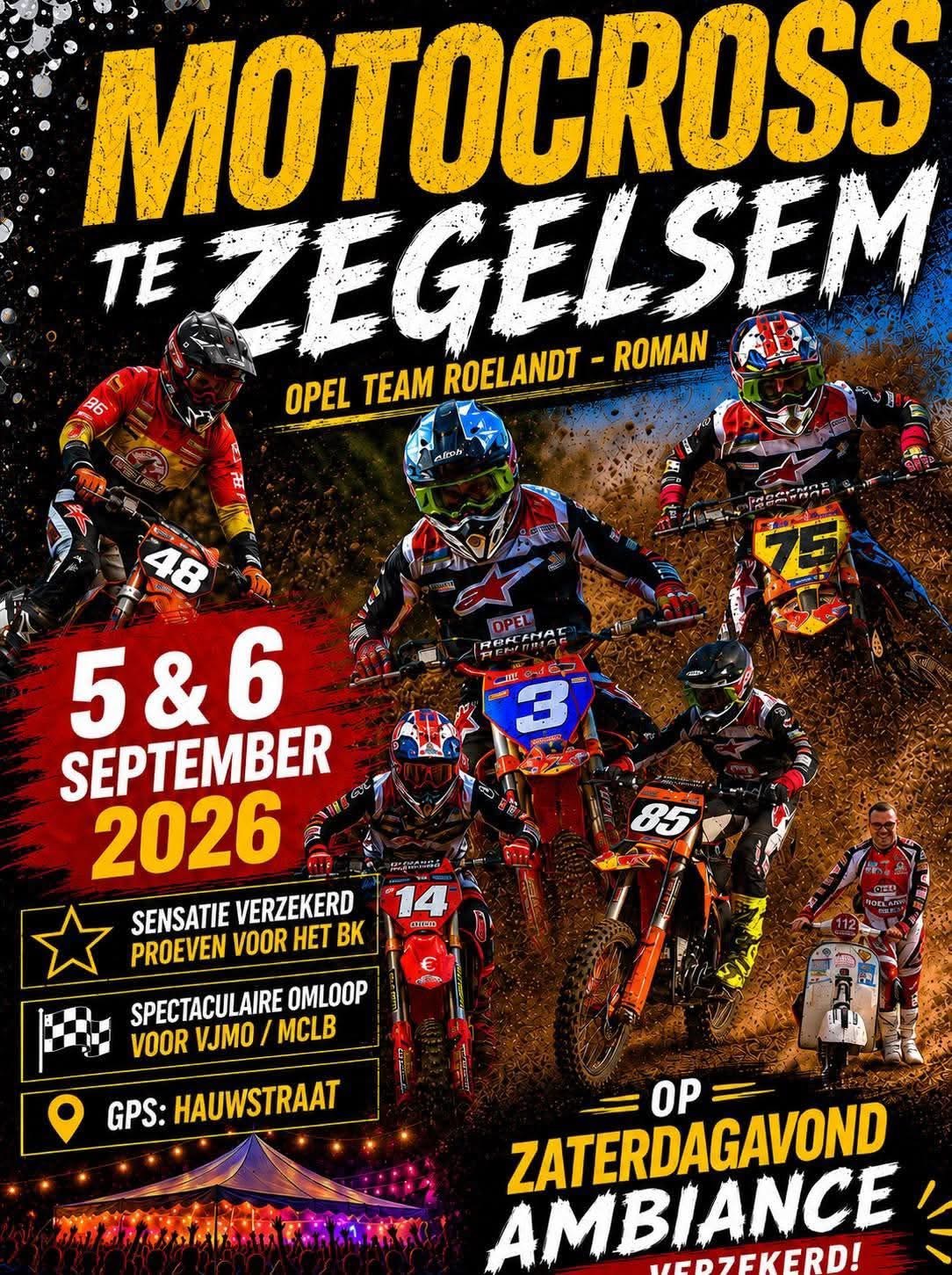 Zegelsem 6 sep - September 6, 2026